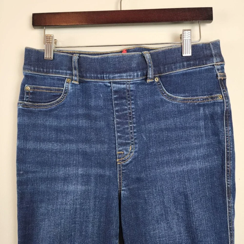 Spanx sz M Tall women Bootcut Denim Skinny Jeans  30